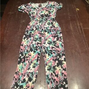 One Step Ahead Multicolor Tie-Dye Top